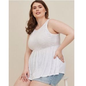 Torrid size 3 white top